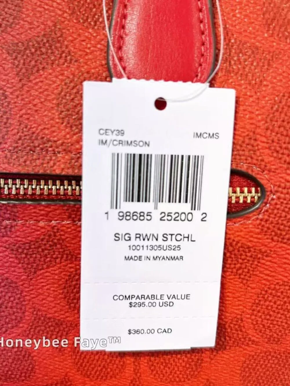 Rowan Satchel Bag In Signature Canvas CEY39